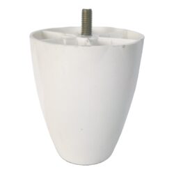 10 Cm M8 İnce Diş (beyaz) Plastik Mobilya Yükseltici Koltuk Kanepe Armut (tombul) Ayağı Ayakları-1.jpg