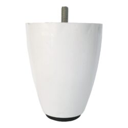 10 Cm M8 İnce Diş (beyaz) Plastik Mobilya Yükseltici Koltuk Kanepe Armut (tombul) Ayağı Ayakları-2.jpg