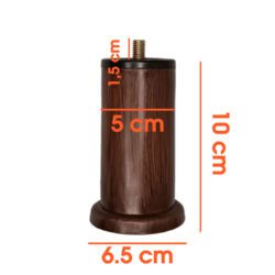 10 Cm Asena Yekpare Plastik Ayak M8 Vanezia Ahşap-3.jpg