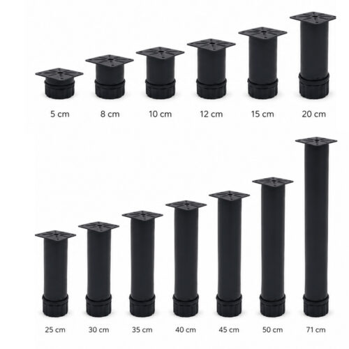 42 Lik Tablalı Ayarlı Ayak 15 Cm Texture Siyah-4.jpg