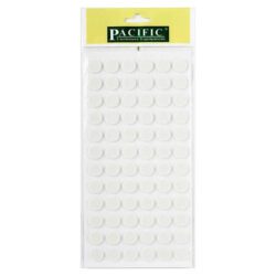 Pacific Yuvarlak Yapışkanlı Sandalye Koltuk Mobilya Ayak Keçesi Felt 15 Mm Beyaz-1.jpg