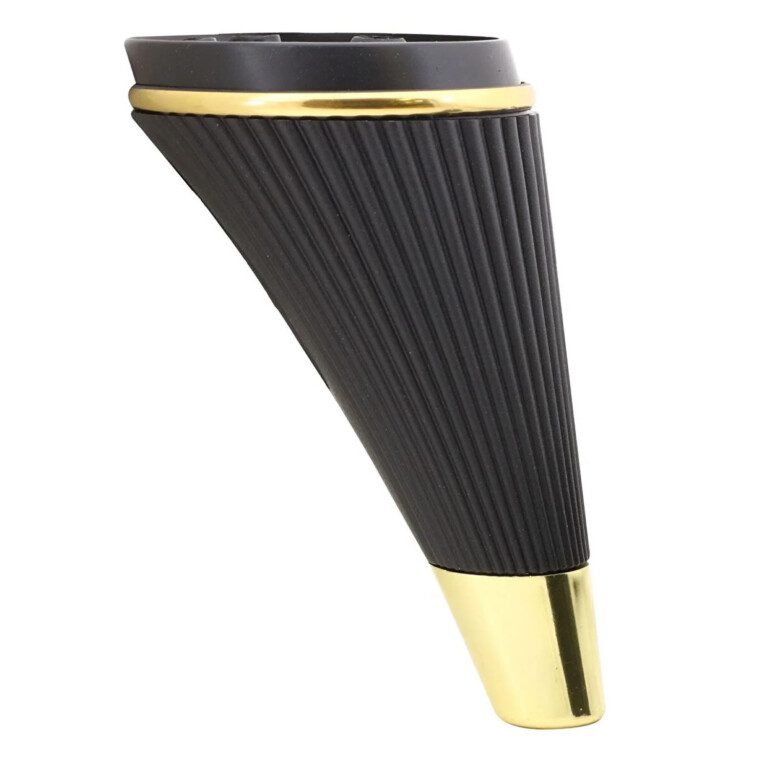 15 Cm Sementa Ayak Sarı Şeritli Siyah Pirinç-1.jpg