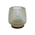 Sessiz Tip Sandalye Pabucu Masa Sandalye Zemin Koruyucu 17-21 Mm - Şeffaf-1.jpg