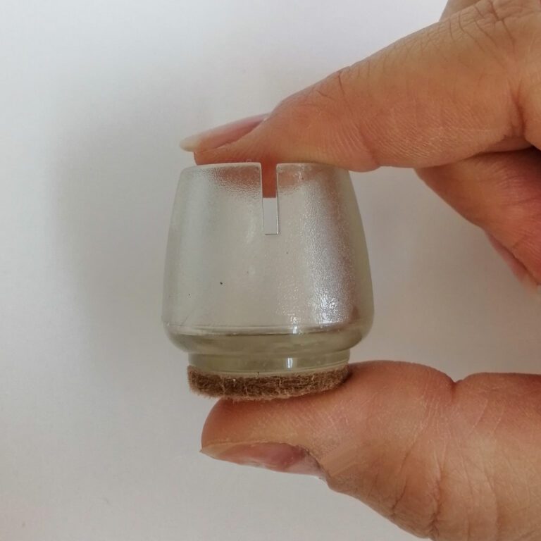Sessiz Tip Sandalye Pabucu Masa Sandalye Zemin Koruyucu 17-21 Mm - Şeffaf-2.jpg