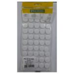 Pacific Yuvarlak Yapışkanlı Sandalye Koltuk Mobilya Ayak Keçesi Felt 18 Mm Beyaz-1.jpg