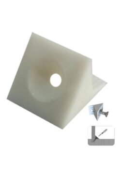 1_org_zoom Plastik Mobilya Dolap Arkalık Sabitleyici Vidasız (100 Adet) - Görsel 1