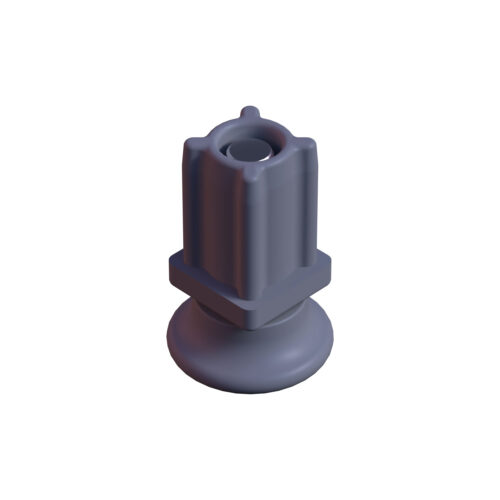 20x20 Mm Plastik Rotil Ayak - Profil Ayağı Tezgah Ayarlı Ayak Gri-3.jpg