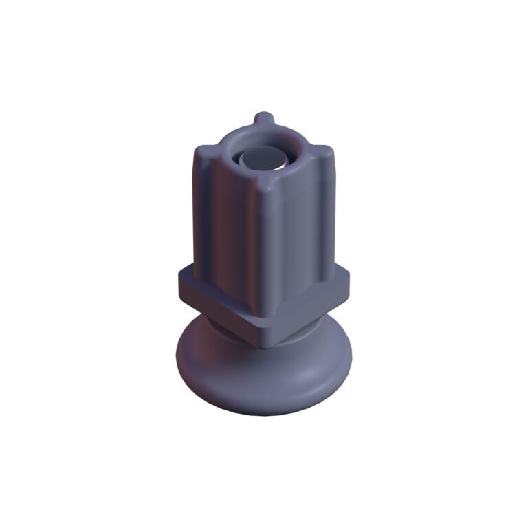 20x20 Mm Plastik Rotil Ayak - Profil Ayağı Tezgah Ayarlı Ayak Gri-3.jpg