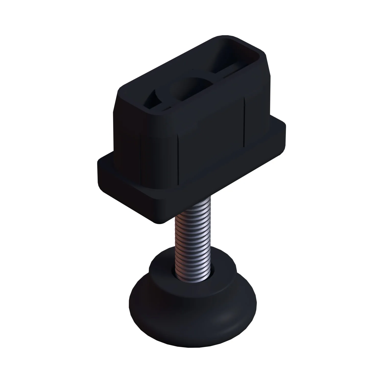 20x40 Mm Plastik Rotil Ayak - Profil Ayağı Tezgah Ayarlı Ayak Siyah-1.jpg 20x40 Mm Plastik Rotil Ayak - Profil Ayağı Tezgah Ayarlı Ayak Siyah-1.jpg