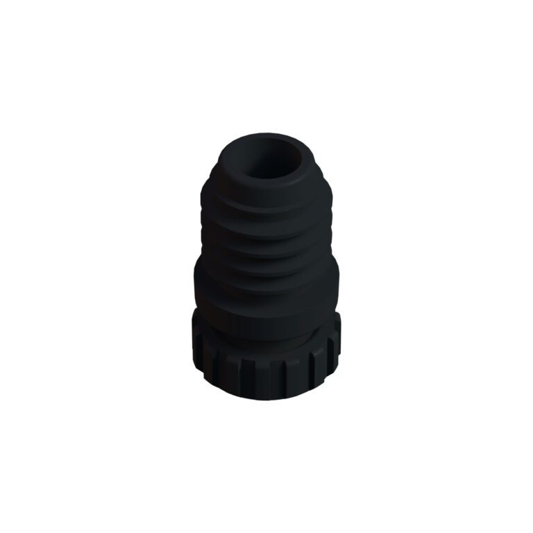 25 Mm Kademeli Plastik Rotil Ayak M8 - Boru Profil Ayağı Tezgah Ayarlı Ayak Siyah-3.jpg