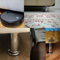 12 Cm Baza Ayağı Koltuk Ayağı Kanepe Ayağı Civatalı M8 (ince Diş)-2.jpg