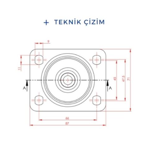 55x25 Polyamid Oynar Teker Sarı-3.jpg