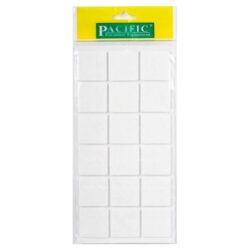 Pacific Kare Yapışkanlı Sandalye Koltuk Mobilya Ayak Keçesi Felt 30x30 Mm Beyaz-1.jpg