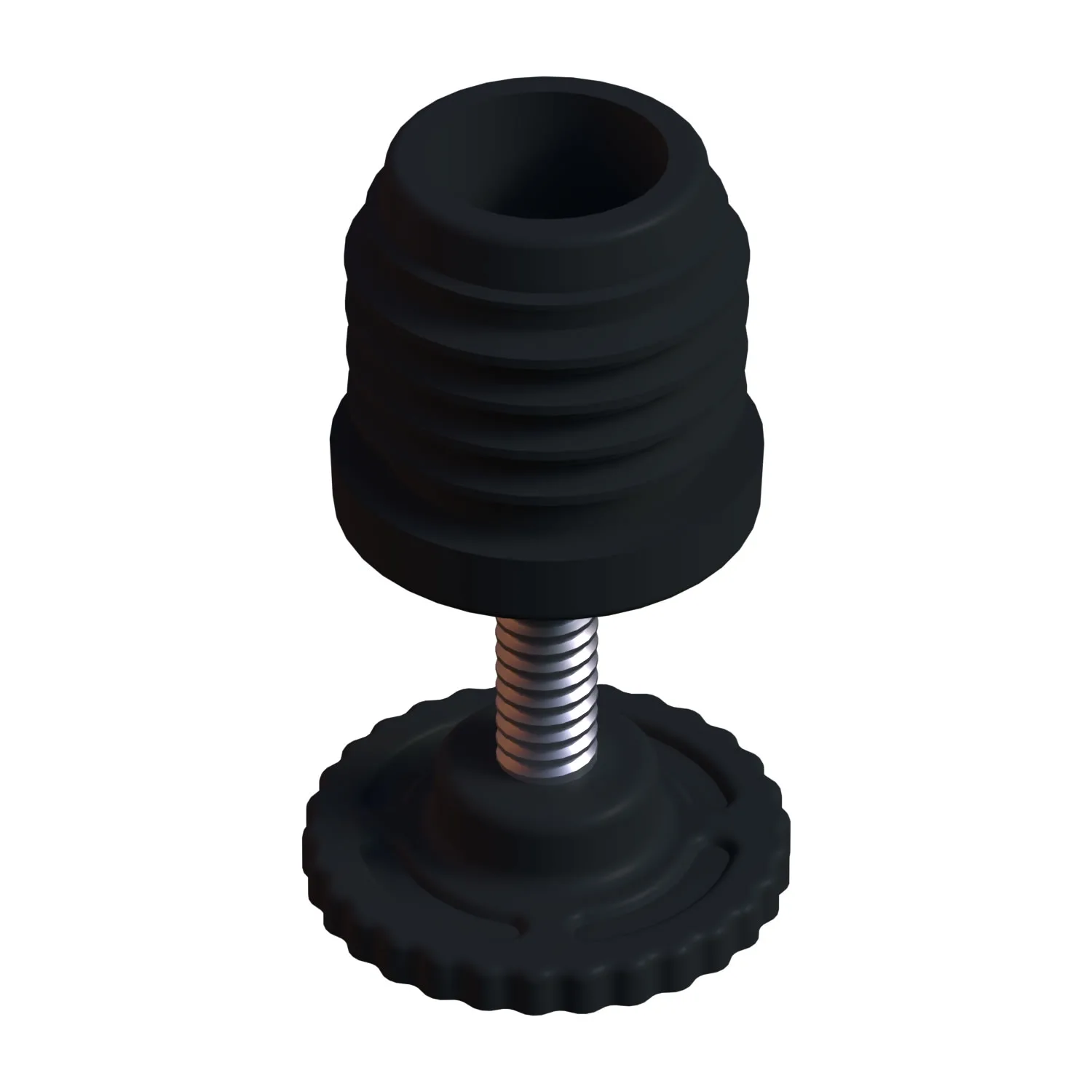 32 Mm Kademeli Plastik Rotil Ayak M10 - Boru Profil Ayağı Tezgah Ayarlı Ayak Siyah-1.jpg 32 Mm Kademeli Plastik Rotil Ayak M10 - Boru Profil Ayağı Tezgah Ayarlı Ayak Siyah-1.jpg