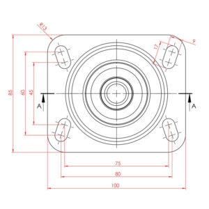 Mavi Pasifize Edilmiş Galvaniz Kaplı Maşa Polipropilen Kasnaklı