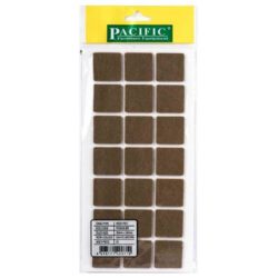 Pacific Kare Yapışkanlı Sandalye Koltuk Mobilya Ayak Keçesi Felt 35x35 Mm Kahve-1.jpg