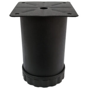 60 Lık Tablalı Ayarlı Ayak 10 Cm Texture Siyah-1.jpg