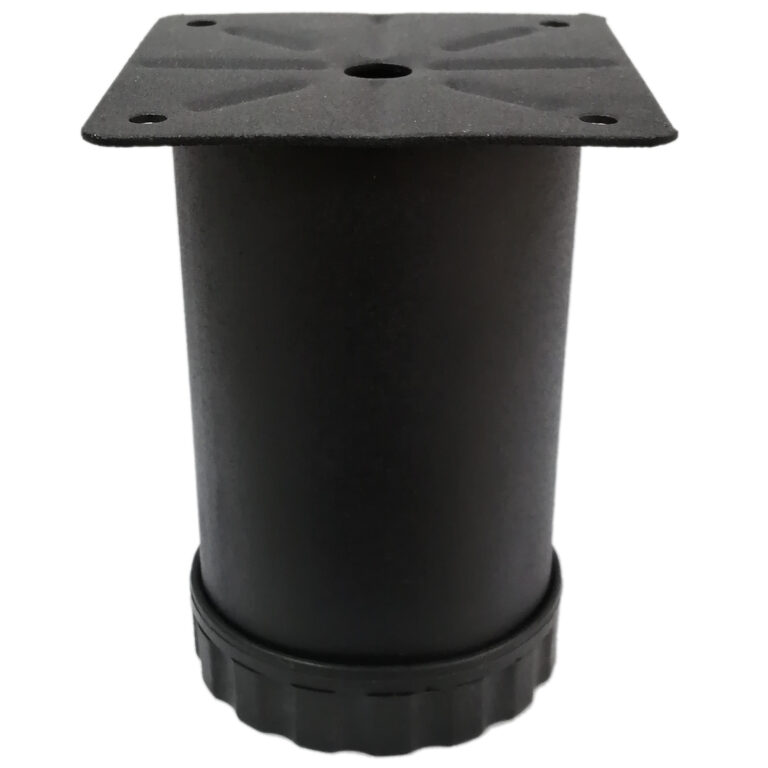 60 Lık Tablalı Ayarlı Ayak 10 Cm Texture Siyah-1.jpg