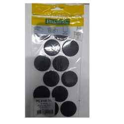 Pacific Yuvarlak Yapışkanlı Sandalye Koltuk Mobilya Ayak Keçesi Felt 40 Mm Siyah-2.jpg