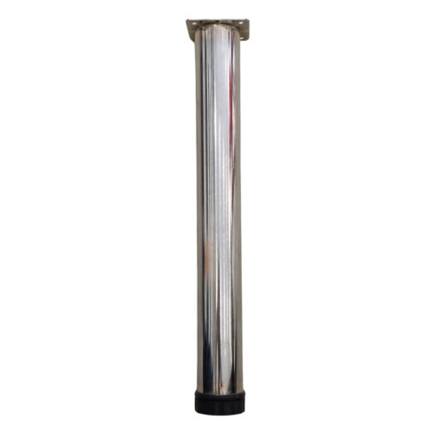 Tablalı Ayarlı Metal Dolap Tezgah Baza Koltuk Kanepe Ayağı Krom Çap:42 Mm 35 Cm-1.jpg