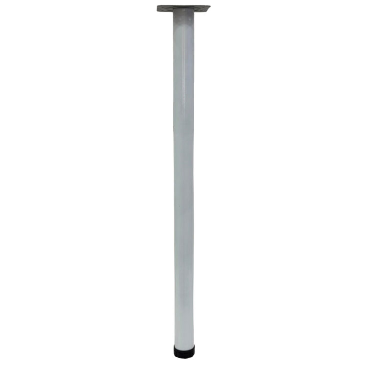 Çaap 42 Mm 71 Cm Masa Ayağı, Sehpa Ayağı, Dresuar Ayağı Beyaz