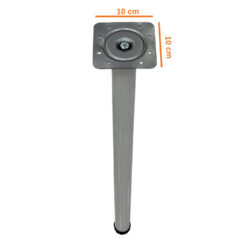 Çaap 42 Mm 71 Cm Masa Ayağı, Sehpa Ayağı, Dresuar Ayağı Beyaz - Görsel 2