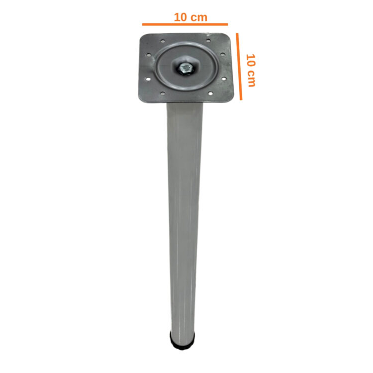 Çaap 42 Mm 71 Cm Masa Ayağı, Sehpa Ayağı, Dresuar Ayağı Beyaz - Görsel 2
