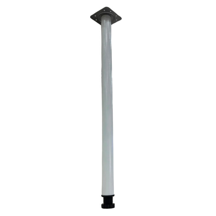 Çaap 42 Mm 71 Cm Masa Ayağı, Sehpa Ayağı, Dresuar Ayağı Beyaz - Görsel 3