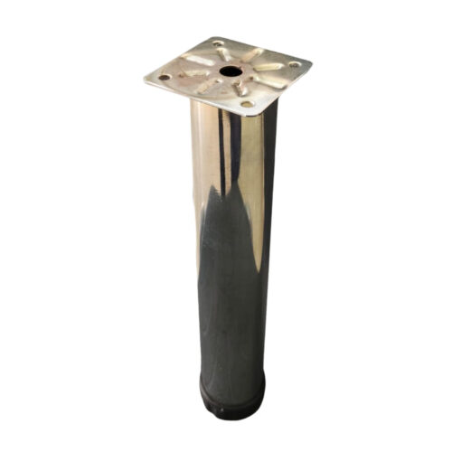 Tablalı Ayarlı Metal Dolap Tezgah Baza Koltuk Kanepe Ayağı Krom Çap:42 Mm 25 Cm-1.jpg