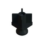 50x50 Mm Plastik Rotil Ayak - Profil Ayağı Tezgah Ayarlı Ayak Siyah-3.jpg