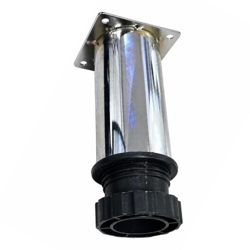 Tablalı Ayarlı Metal Dolap Tezgah Baza Koltuk Kanepe Ayağı Krom Çap:51 Mm 12 Cm-2.jpg