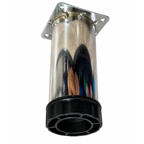 Tablalı Ayarlı Metal Dolap Tezgah Baza Koltuk Kanepe Ayağı Krom Çap:51 Mm 12 Cm-1.jpg