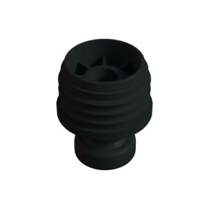 51 Mm Kademeli Plastik Rotil Ayak M10 - Boru Profil Ayağı Tezgah Ayarlı Ayak Siyah-3.jpg