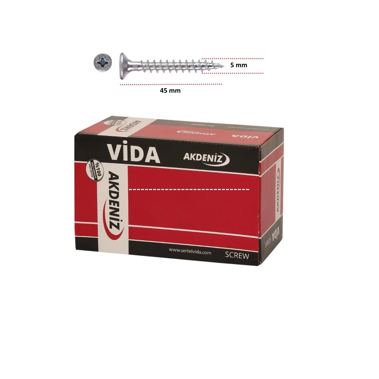 5x45 Akdeniz Sunta Vidası (200 Adet)-1.jpg