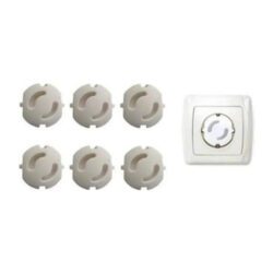 Bebek Ve Çocuk Güvenlik Koruma Piriz Kapatıcı Beyaz-2.jpg