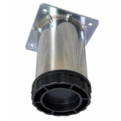 Tablalı Ayarlı Metal Dolap Tezgah Baza Sehpa Koltuk Kanepe Ayağı Krom Çap:60 Mm 8 Cm-1.jpg