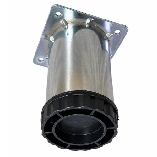 Tablalı Ayarlı Metal Dolap Tezgah Baza Sehpa Koltuk Kanepe Ayağı Krom Çap:60 Mm 8 Cm-1.jpg