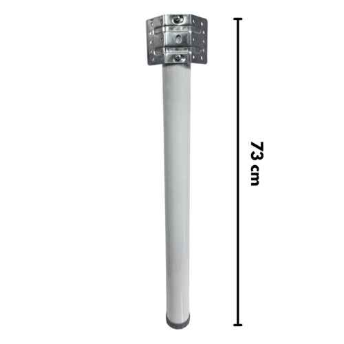 51 Lik Perçinli Masa Ayağı 73 Cm Beyaz-3.jpg