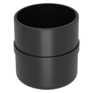 51 Mm Düz Boru Profil Ranza Ara Bağlantı Aparatı Siyah-2.jpg