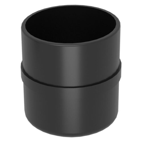 51 Mm Düz Boru Profil Ranza Ara Bağlantı Aparatı Siyah-2.jpg