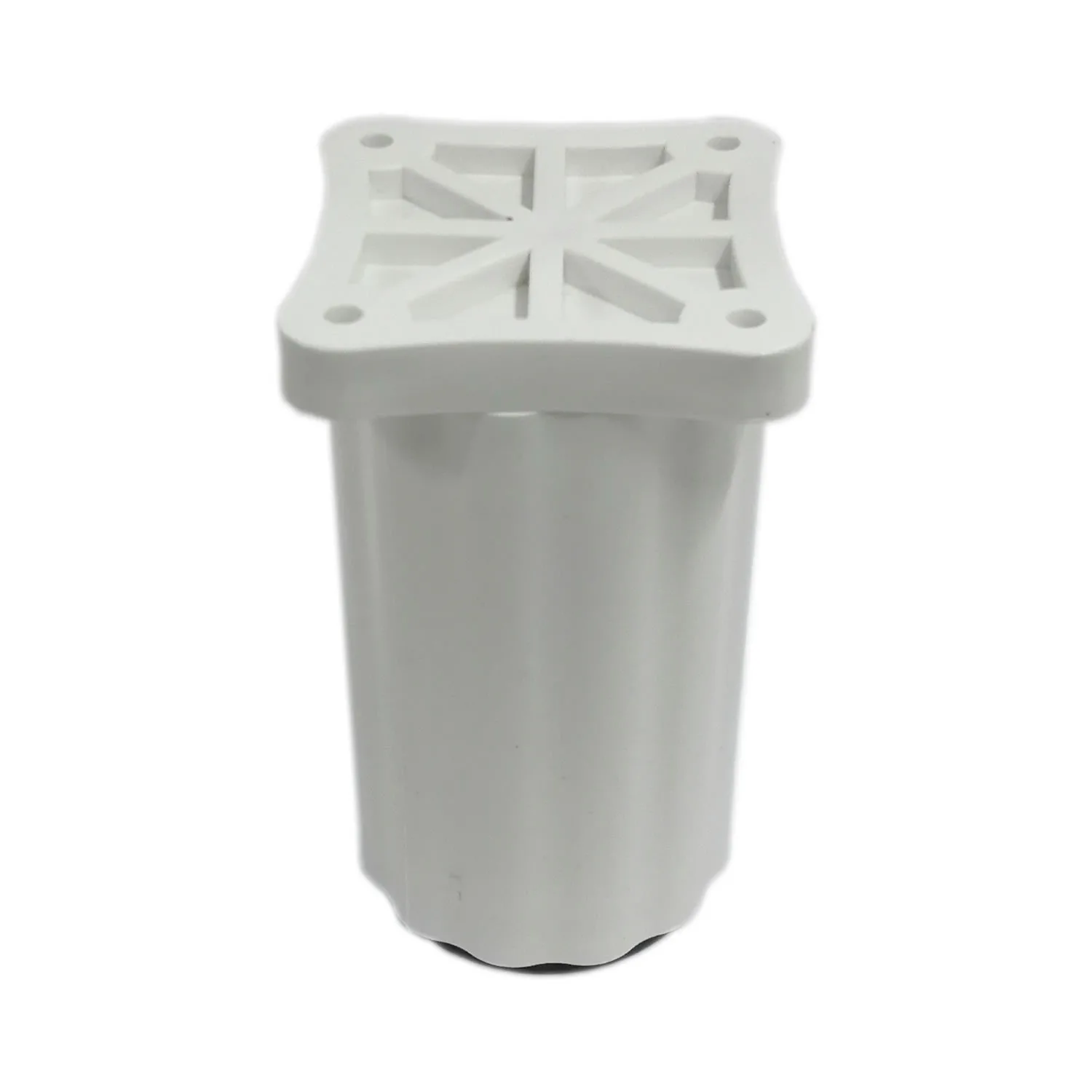 9-15 Cm Ayarlı Desenli Plastik Kanepe Koltuk Baza Orta Ayağı Beyaz-1.jpg