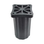 9-15 Cm Ayarlı Desenli Plastik Kanepe Koltuk Baza Orta Ayağı Siyah-1.jpg