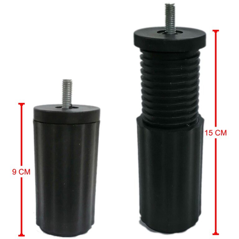 5-15 Cm 5/16 Vidalı Ayarlı Ayak Siyah-2.jpg