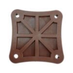 9-15 Cm Ayarlı Desenli Plastik Kanepe Koltuk Baza Orta Ayağı Kahverengi-3.jpg