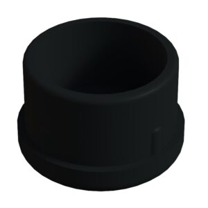 32 Mm Düz İç Profil Tapası 0.8 Mm Siyah-1.jpg