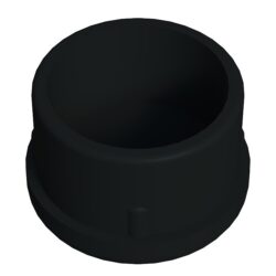 32 Mm Düz İç Profil Tapası 0.8 Mm Siyah-4.jpg