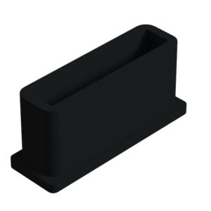 10x30 Mm Profil İçin Kademeli İçe Geçme Profil Tapası