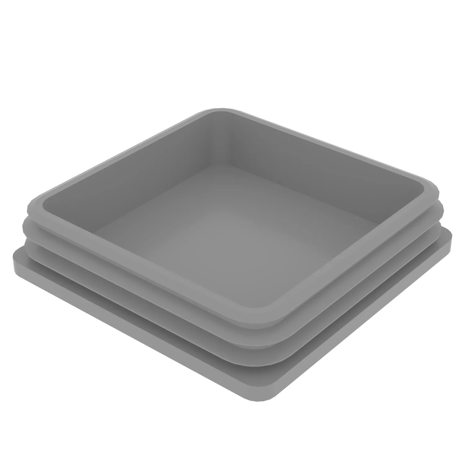 120x120 Mm Profil İçin Kademeli İçe Geçme Profil Tapası