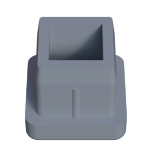 15x15 Mm Profil İçin Kademeli İçe Geçme Profil Tapası