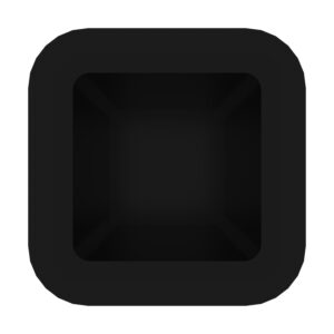 20x20 Mm Profil İçin Kademeli İçe Geçme Profil Tapası